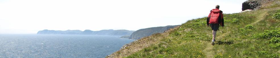 Hiking on Bonavista peninsula
